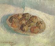 Vincent Van Gogh Still life wtih Basket of Apples (nn04) USA oil painting reproduction